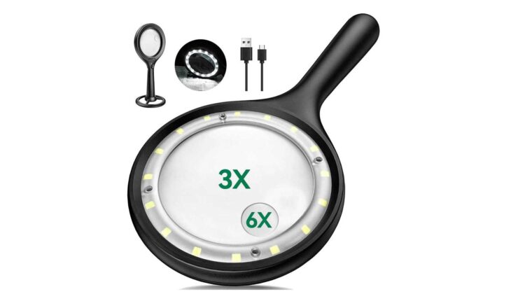 Лупа KAIWEETS MH001 3X 6X – нужный гаджет с AliExpress