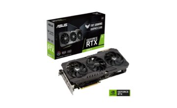 ASUS GeForce RTX 3060 Ti TUF Gaming avec mémoire GDDR6X