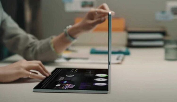 Ноутбук-планшет с гибким дисплеем – новый патент Samsung