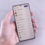 Смартфон во время обновления системы